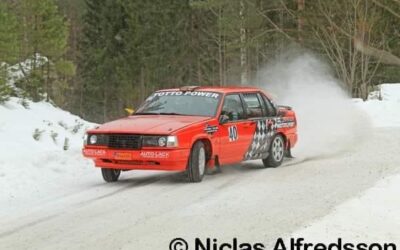 Nilsson Motorsport inför Gällö Skog Rallyt