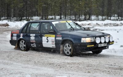 Mikael Gullinder inför Gällö Skog Rallyt